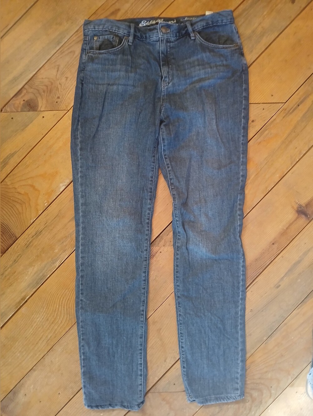 Eddie Bauer Womens Insulated Jeans Relaxed Fit